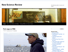 Tablet Screenshot of newsciencereview.com